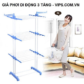 Mua Giàn Phơi di động 3 tầng xếp gọn