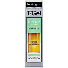 Dầu gội đầu Neutrogena T/Gel Anti-Dandruff Shampoo For Oily Scalp - Fragrance Free