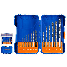 BỘ 15 MŨI KHOAN KIM LOẠI HSS WTD6515 WADFOW - HÀNG CHÍNH HÃNG