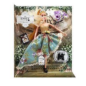 Bộ Búp Bê Emily - QJ078D - Váy Xanh Hoa