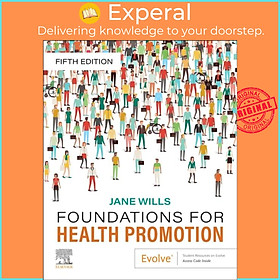 Sách - Foundations for Health Promotion by Jane Wills (UK edition, paperback)