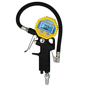 Cool Lapp (KULAIPU) digital display air gun car tire pressure gauge tire pressure gauge tire pressure gun high-precision car tire pressure gauge tire pressure monitoring air gun KLP-86002 yellow black