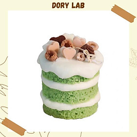 Mua Nến Thơm Bánh Kem Mix Topping Tinh Dầu Thiên Nhiên - Dory Lab