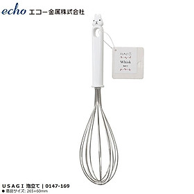 Mua Dụng cụ đánh trứng tạo bọt Echo Usagi 26.5cm - Hàng Nội Địa Nhật Bản