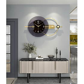 Mua Đồng Hồ Treo Tường Kim Trôi Trang Trí Nội Thất Decor EA03 hiện đại cao cấp cỡ lớn phòng khách