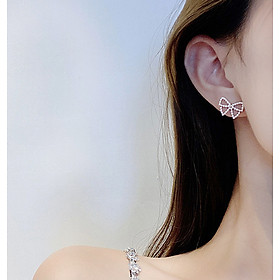 Bông tai nữ đơn giản tinh tế - phụ kiện xinh