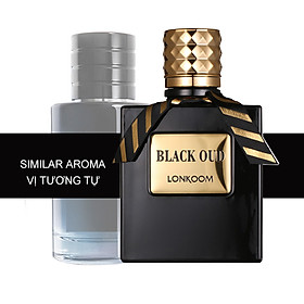 Nước Hoa LONKOOM PARFUM Black Oud perfume for men EDT Woody Aromatic Fragrance 100ml