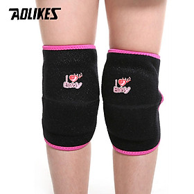 Hình ảnh Đai miếng đệm bảo vệ đầu gối trẻ em AOLIKES A-7117 Kids sports knee protector