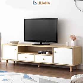 Mua Kệ Tivi Kết Hợp Tủ Đựng Đồ Thông Minh Chất Liệu Gỗ - GP122