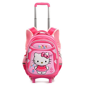 Balo kéo học sinh Mr Vui BLK949 phù hợp cho bé trai và bé gái tiểu học (39 x 32 x 18 cm)