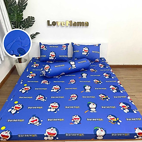Ga chống thấm 1m2x2m 1m4x2m, 1m6x2m, 1m8x2m, 2xm2m LoveMama họa tiết Doremon