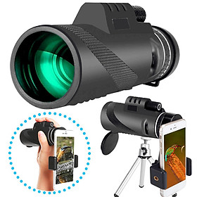 Ống Nhòm Đơn Gắn Điện Thoại Có ĐÈN Laser, ĐÈN LED tiện dụng hàng chính hãng