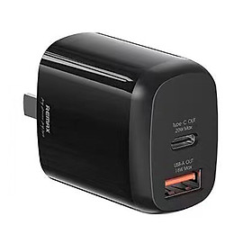 Củ sạc nhanh 20w Remax RP-U64 sạc nhanh cho Iphone /Ipad Màu Đen - Hàng chính hãng