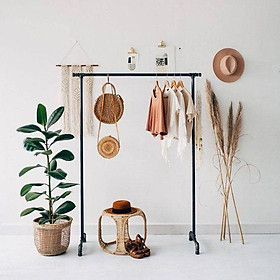 Mua Giá (xào) treo quần áo lắp ráp chất liệu ống nước sắt decor trang trí