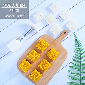 Mua NOV28_ Khuôn bánh trung thu_ 4 kiểu_6 kiểu_50gr