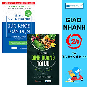 [Download Sách] Combo 2 Cuốn Sách Dinh Dưỡng Hay: Bí Mật Dinh Dưỡng Cho Sức Khỏe Toàn Diện (Tái Bản) + Liệu Trình Dinh Dưỡng Tối Ưu - Phương Pháp Đơn Giản Để Giảm Cân Và Chữa Bệnh Theo Chế Độ Dinh Dưỡng Thực Vật Toàn Phần