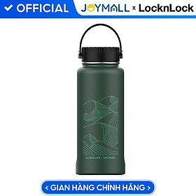 Bình giữ nhiệt Lock&Lock x Việt Nam phiên bản đặc biệt 897ml LHC4160 kèm cọ rửa và ống hút đầu Silicone - JoyMall