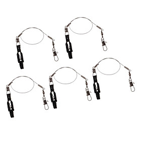 5pcs Snap Weight Line Leader Release Clip Downrigger Outrigger Release Clips