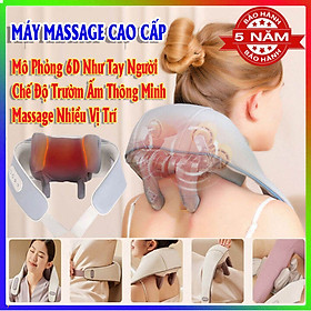 Máy Massage Cổ Vai Gáy 6D, Kỹ Thuật Massage Trị Liệu Số 8, Cải Thiện Sức Khỏe Tổng Thể Dành Cho Văn Phòng-Người Cao Tuổi