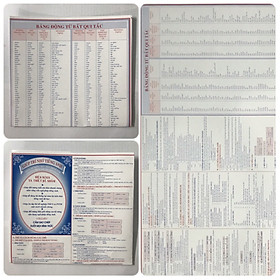 Download sách Bảng động từ Bất Qui Tắt & Giúp trí nhớ Tiếng Anh (5 tờ/ gói)