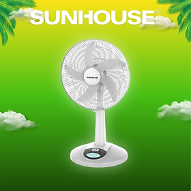 Quạt Sạc Tích Điện Sunhouse SHD7228 - Hàng Chính Hãng
