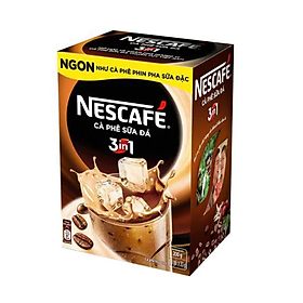 Cà Phê Sữa Đá Hòa Tan Nescafe 3in1 Hộp 10 20g