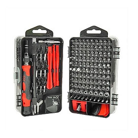 Mua Bộ Dụng Cụ tua vít và vặn Ốc Vít Đa Năng 115 in 1 tay chống trượt đầu vặn hợp kim thép