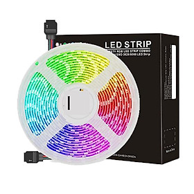 IP65 LED Strip Light with 44 Keys Remote Control and Color Changing US Plug