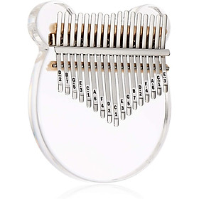 Mua Đàn kalimba 17 phím trong suốt gấu FIONA-M17