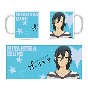 Cốc sứ trắng in hình HORIMIYA anime chibi dễ thương xinh xắn