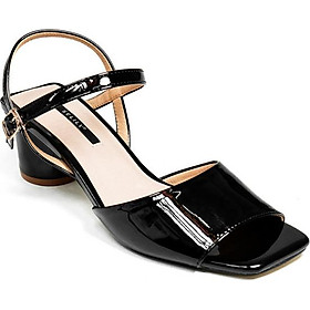 Giày Sandal Gót Vuông Mũi Vuông Sulily SGV1-II19