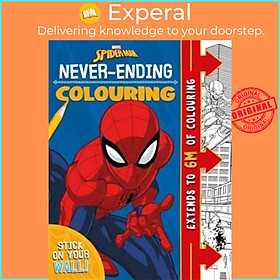 Sách - Marvel Spider-Man: Never-Ending Colouring by Marvel Entertainment International Ltd (UK edition, paperback)