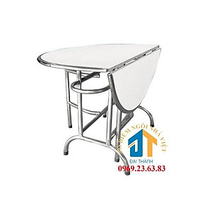 Mua Bàn tròn gấp 3 cao cấp inox 304 không rỉ sét bền bỉ