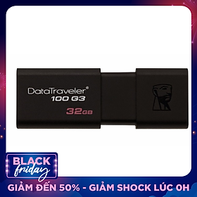 USB Kingston DataTraveler 100G3 32GB USB 3.0 (DT100GG3/32GBFR) - Hàng Chính Hãng