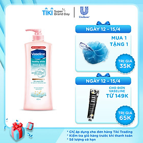 Gel Dưỡng Thể Dịu Mát Trắng Da Vaseline Fresh & Fair 350ml