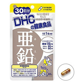 Viên uống Bổ sung Kẽm DHC Zinc 30 Ngày 30 Viên