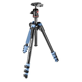 Mua BỘ CHÂN MÁY ẢNH MANFROTTO BEFREE ALU MÀU XANH DƯƠNG | Hàng Chính Hãng