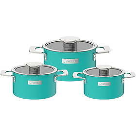 Mua Bộ nồi Inox liền khối Elmich Hera EL-8130 size 16  20  22cm