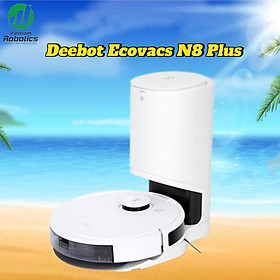 Mua Robot hút bụi lau nhà thông minh Ecovacs Deebot N8 Plus Bản Quốc Tế - Tích Hợp Dock Sạc Tự Động Hút Rác  Bản Đồ Laser TrueMapping Chính Xác Hơn Công Nghệ TrueDetect3D - Hàng Chính Hãng