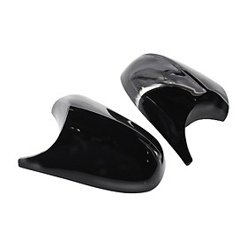 One Pair M3 Style Side Mirror Rear View Covers for  E90 E91 E92