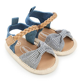 Giày tập đi sandal cho bé 0-18 tháng tuổi quai bện xinh xắn - TD6