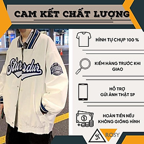 Áo khoác bomber dù tảng nhiệt phong cách Hàn Quốc mặc cặp nam nữ, Áo Bomber bóng chày nam nữ dù 2 lớp Ảnh thật + Video cận chất + FEEDBACK, Áo khoác bomber dù Marcus unisex nam nữ form rộng 2 lớp Chống Nắng Siêu Hot Jacket Bomber