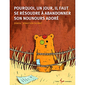 Truyện tranh thiếu nhi tiếng Pháp: Pourquoi, Un Jour, Il Faut Se Résoudre À Abandonner Son Nounours Adoré