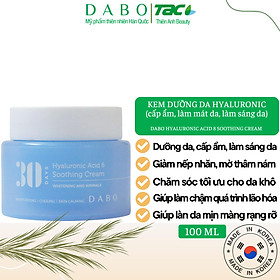 DABO Kem dưỡng da Peptanol B5 Hydra   - DABO Peptanol b5 Hydra Volume Base Cream 100ml cấp ẩm dưỡng da cải thiện màu da