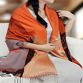 Khăn choàng cổ hoa ly 08