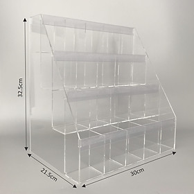 Mua Kệ trưng bày bút mica Enter TBNS05 4 tầng x 5 ngăn 30x21.5x32.5cm đứng