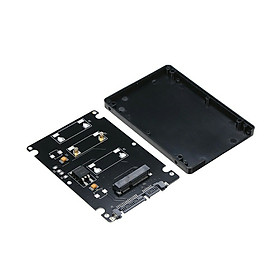 Adapter Chuyển Đổi SSD mSATA To SATA iii 2.5 inch (Đen)