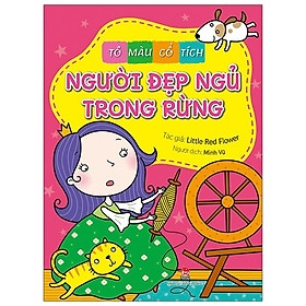 Hình ảnh Sách Tô Màu Cổ Tích: Người Đẹp Ngủ Trong Rừng