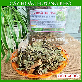 Cây hoắc hương khô sạch đóng gói 500gram