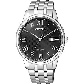 Đồng Hồ Nam Citizen Dây Thép Không Gỉ BM6970-52E - Mặt Đen